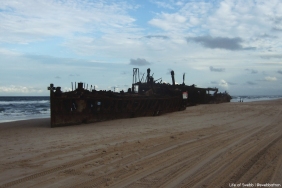 The SS Maheno Shipwreck